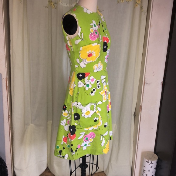 Vintage mod floral sundress! - Picture 3 of 8